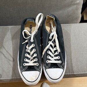 Converse Black and White Canvas Shoes